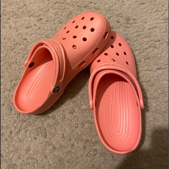 Peach Crocs - Picture 2 of 3